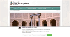 Desktop Screenshot of comune.santarcangelo.pz.it